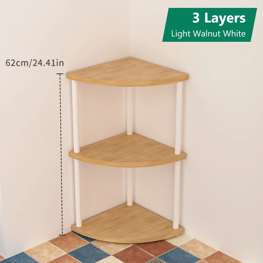Wall Corner Shelf — Floating Storage Rack