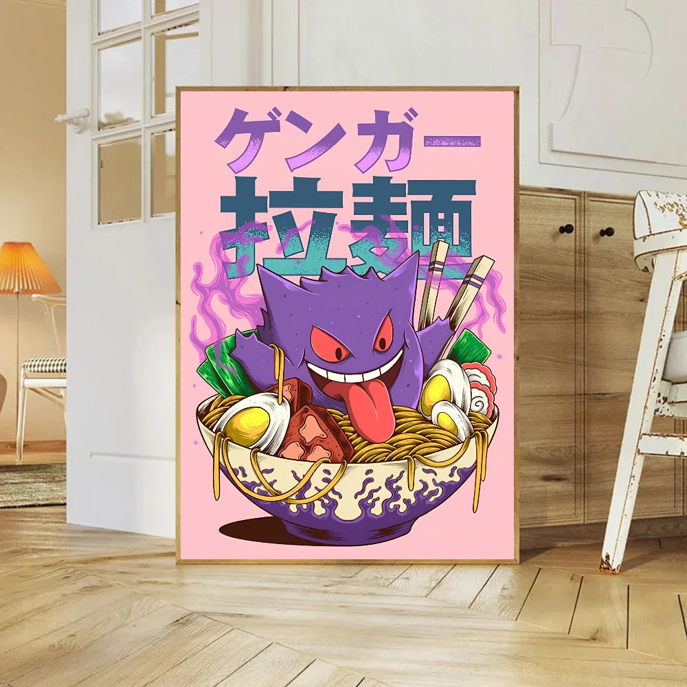 Pokémon Anime Poster — Aesthetic Room Decor