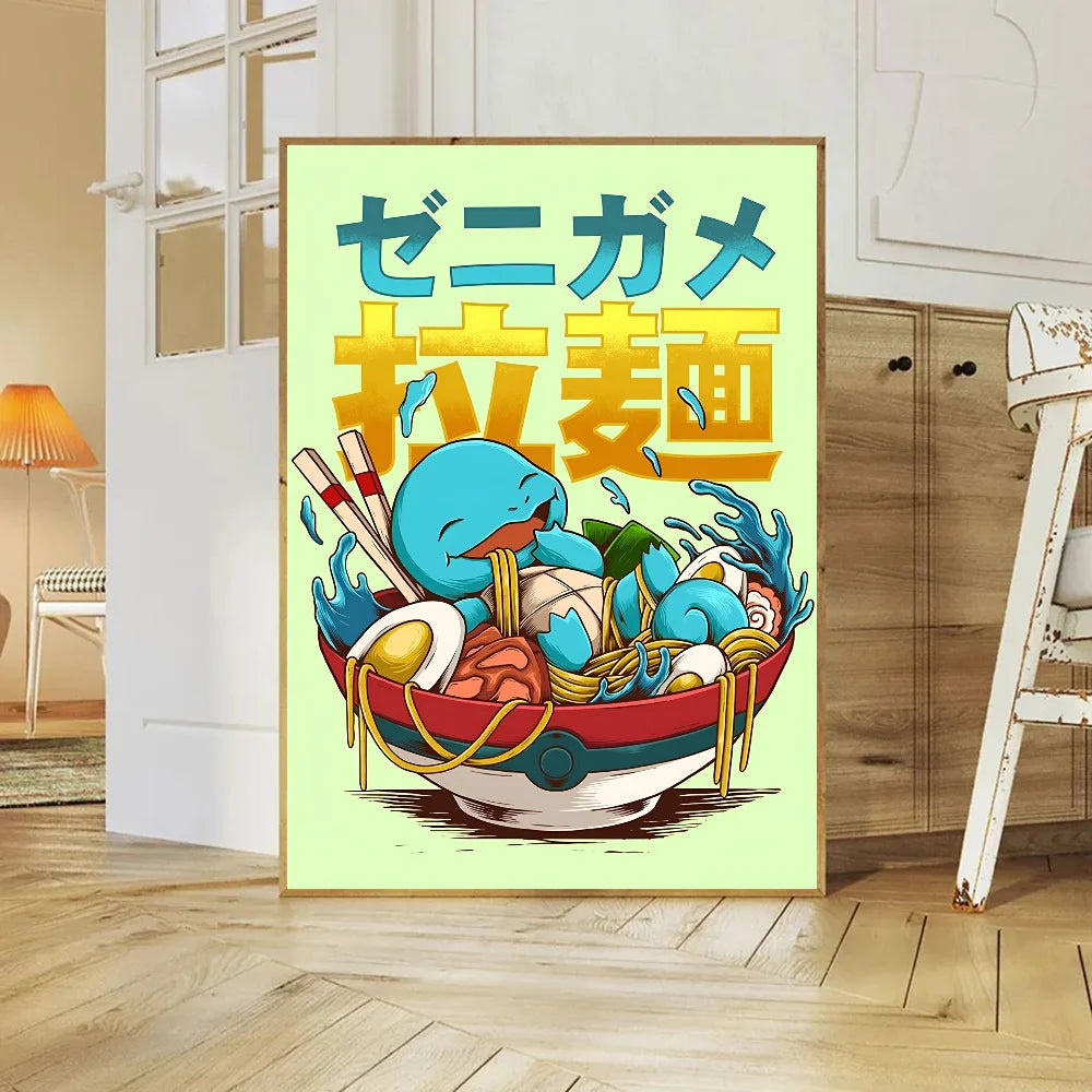 Pokémon Wall Art — Retro Aesthetic Poster