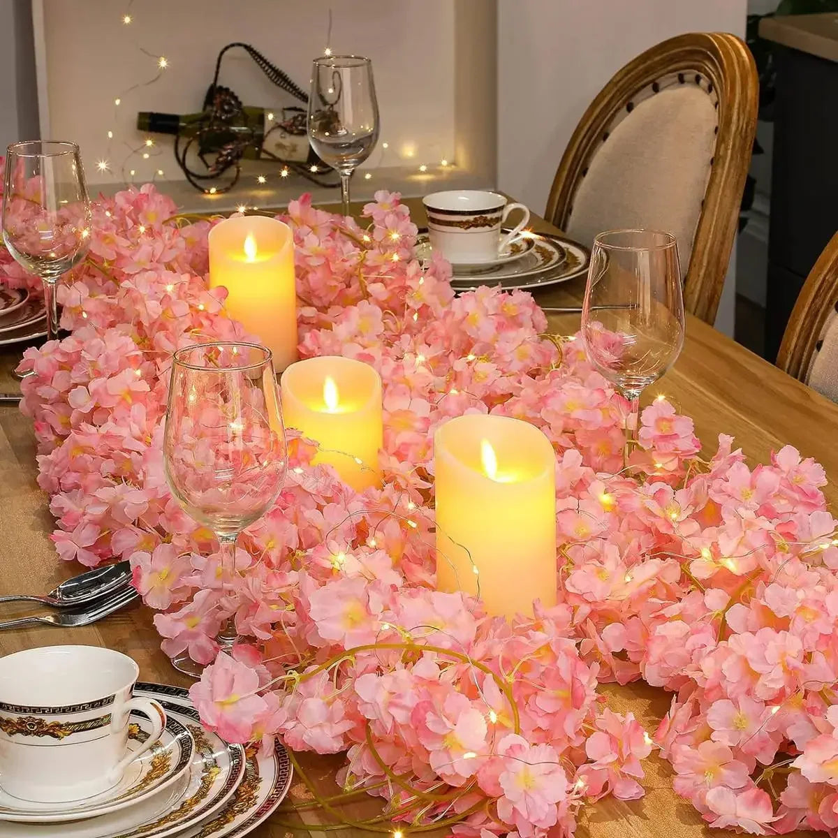Cherry Blossom Fairy String Lights — 2M