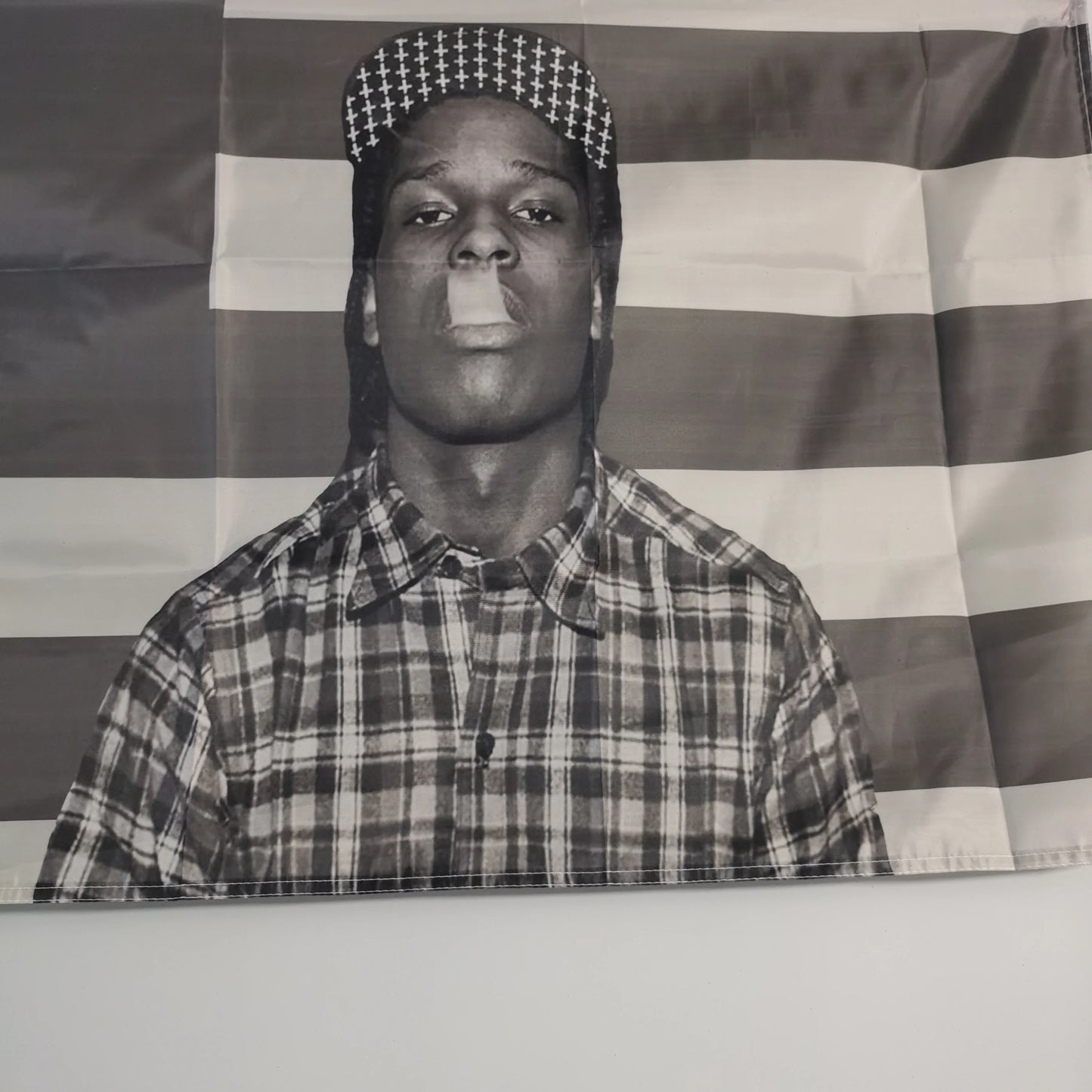 ASAP Rocky Flag Poster — Rapper Room Decor