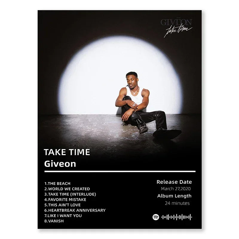 Hip Hop Music Poster — Aesthetic Canvas Wall Art