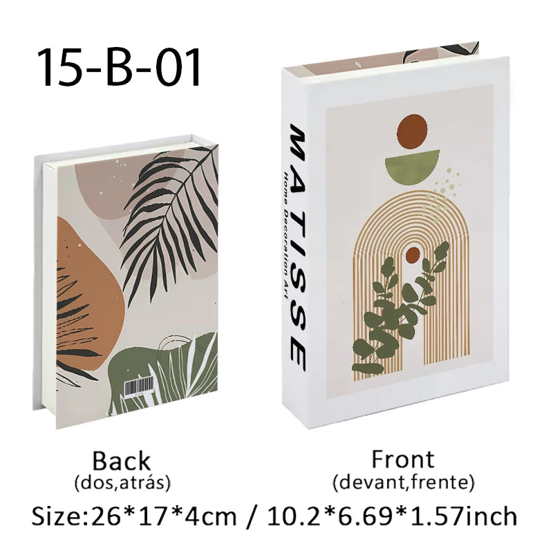 Aesthetic Fake Books Decor Set — Bedroom Shelf Ornaments