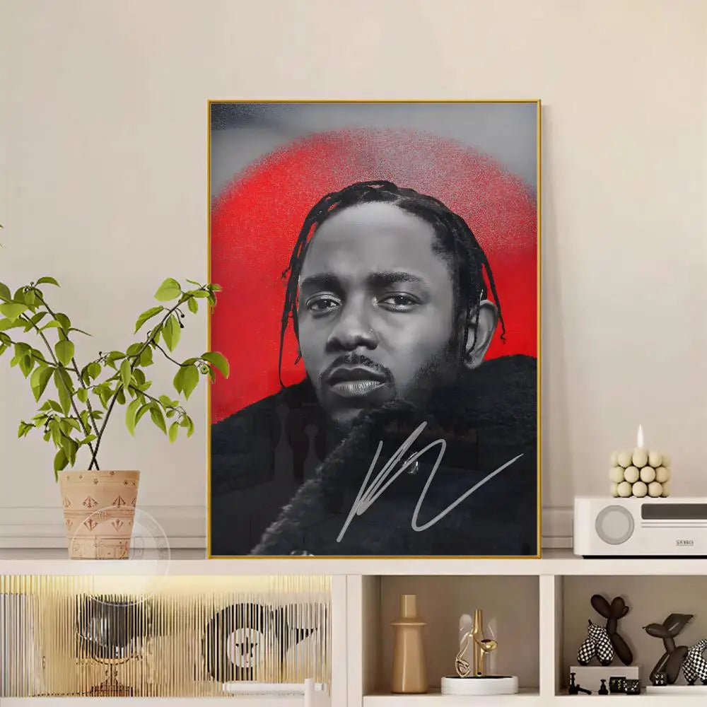 Kendrick Lamar Poster — Aesthetic Music Wall Art