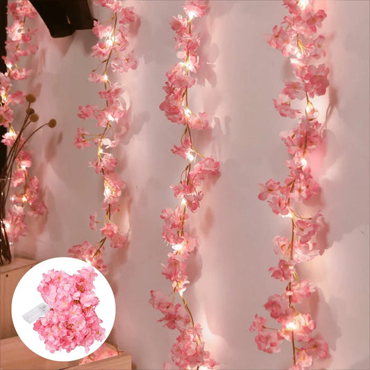 Cherry Blossom Fairy String Lights — 2M