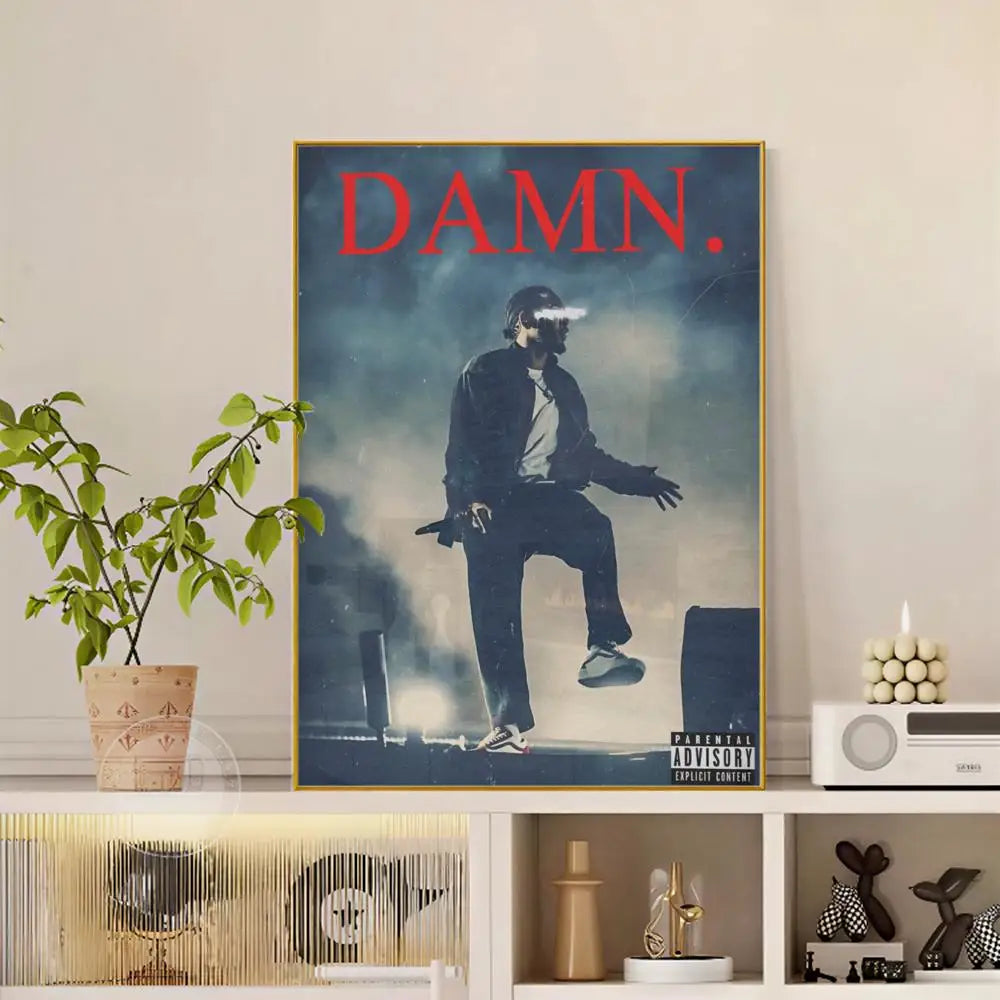Kendrick Lamar Poster — Aesthetic Music Wall Art