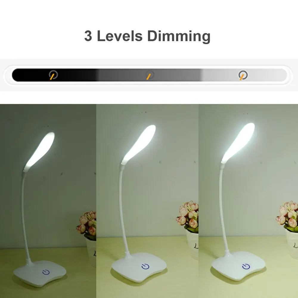 LED Desk Lamp — Modern Home Office Light