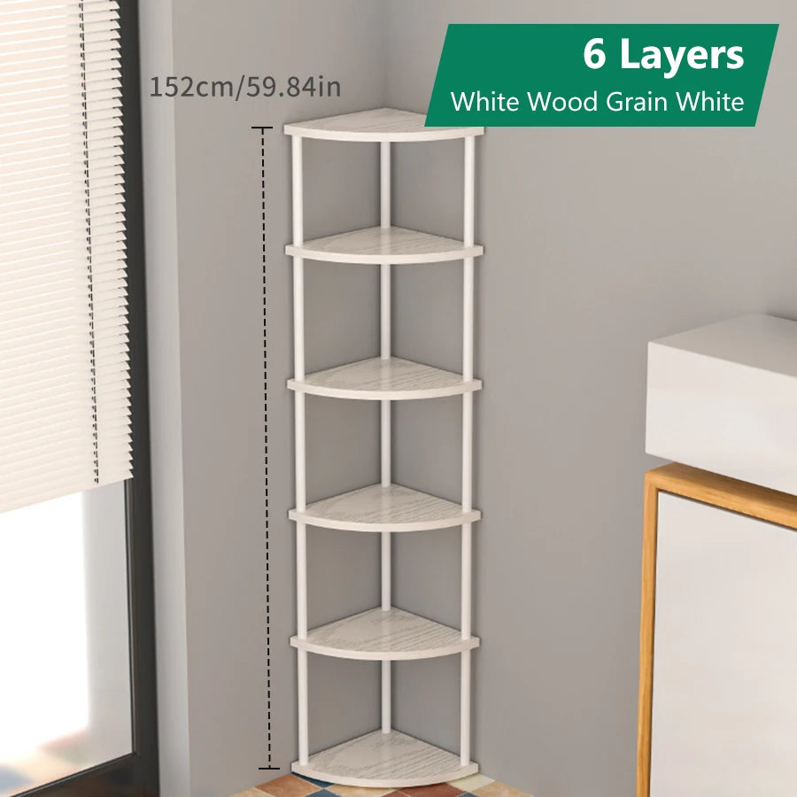 Wall Corner Shelf — Floating Storage Rack