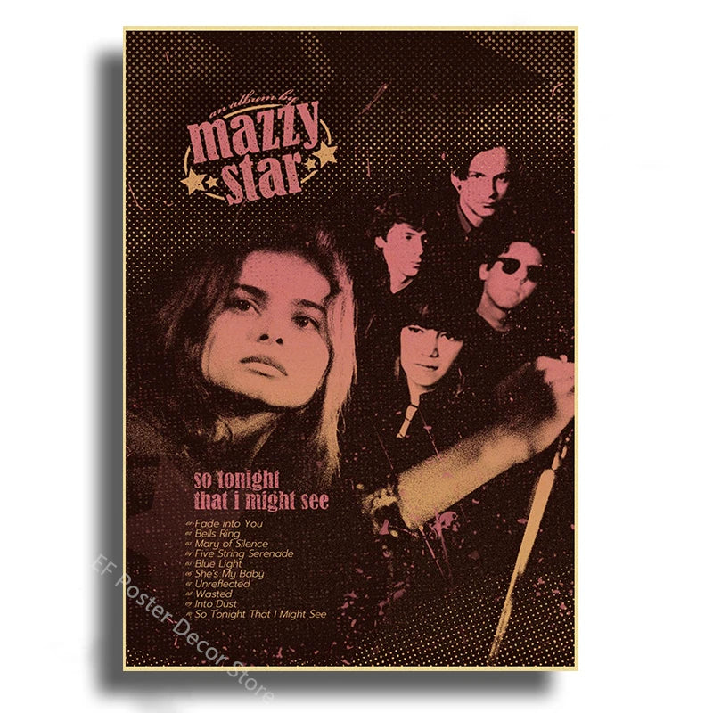 Indie Music Poster — Aesthetic Wall Art Print