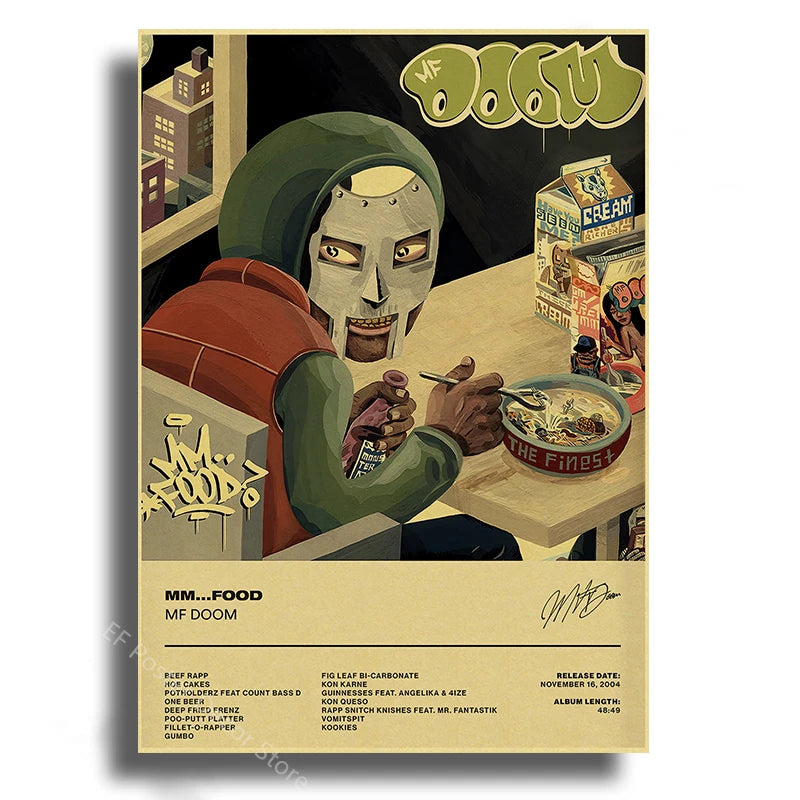 Indie Music Poster — Aesthetic Wall Art Print