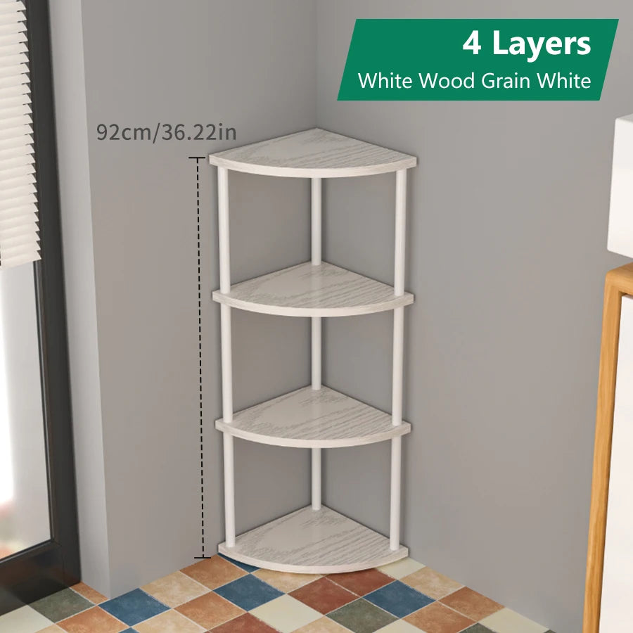 Wall Corner Shelf — Floating Storage Rack