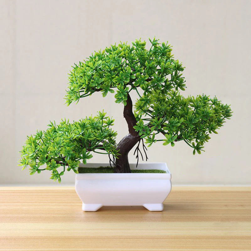 Artificial Bonsai Tree — Aesthetic Desk Plant Decor