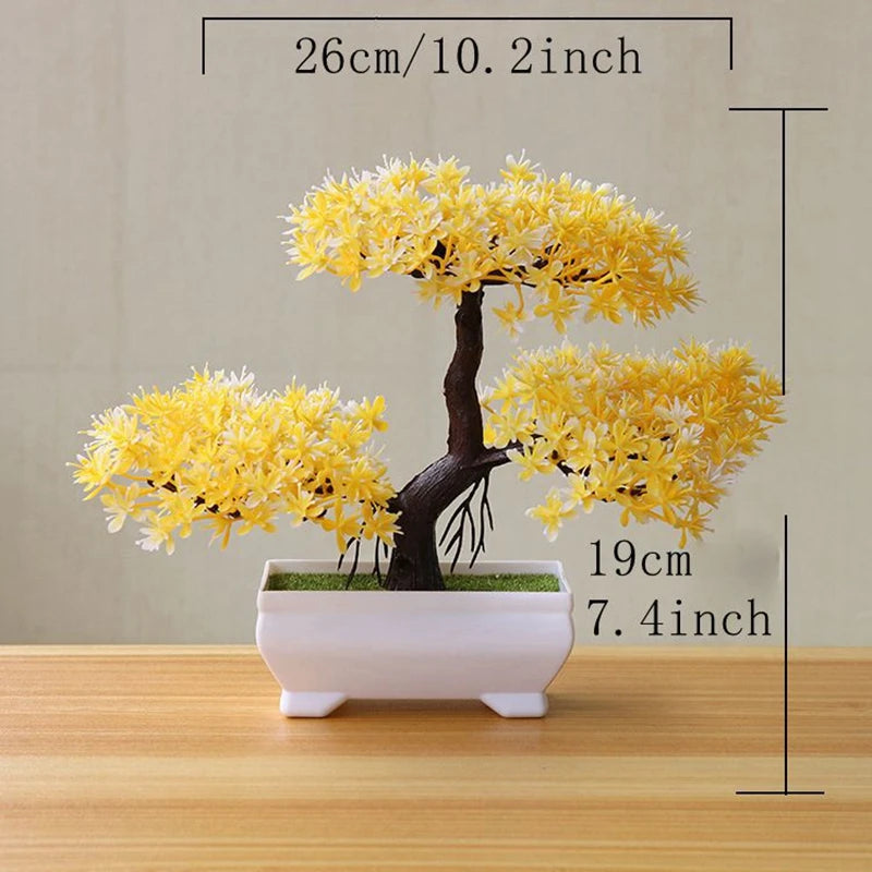Artificial Bonsai Tree — Aesthetic Desk Plant Decor