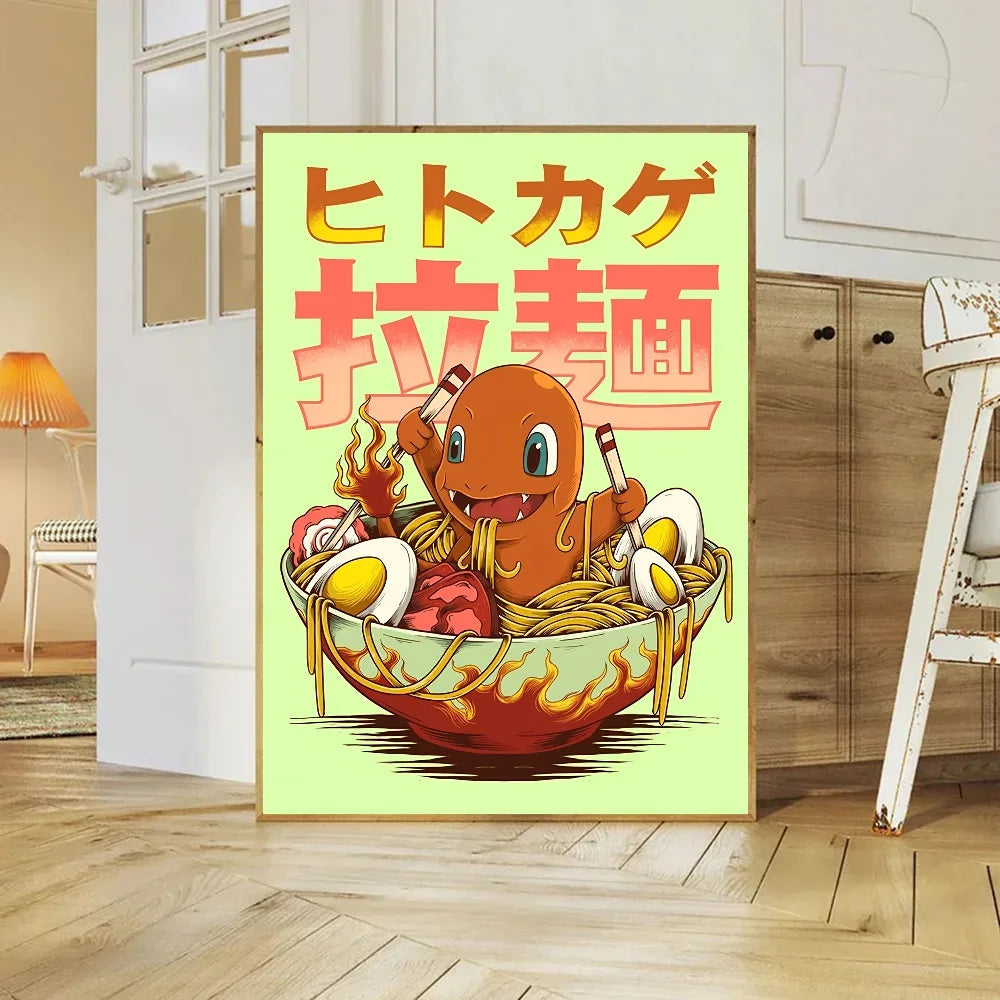 Pokémon Anime Poster — Aesthetic Room Decor