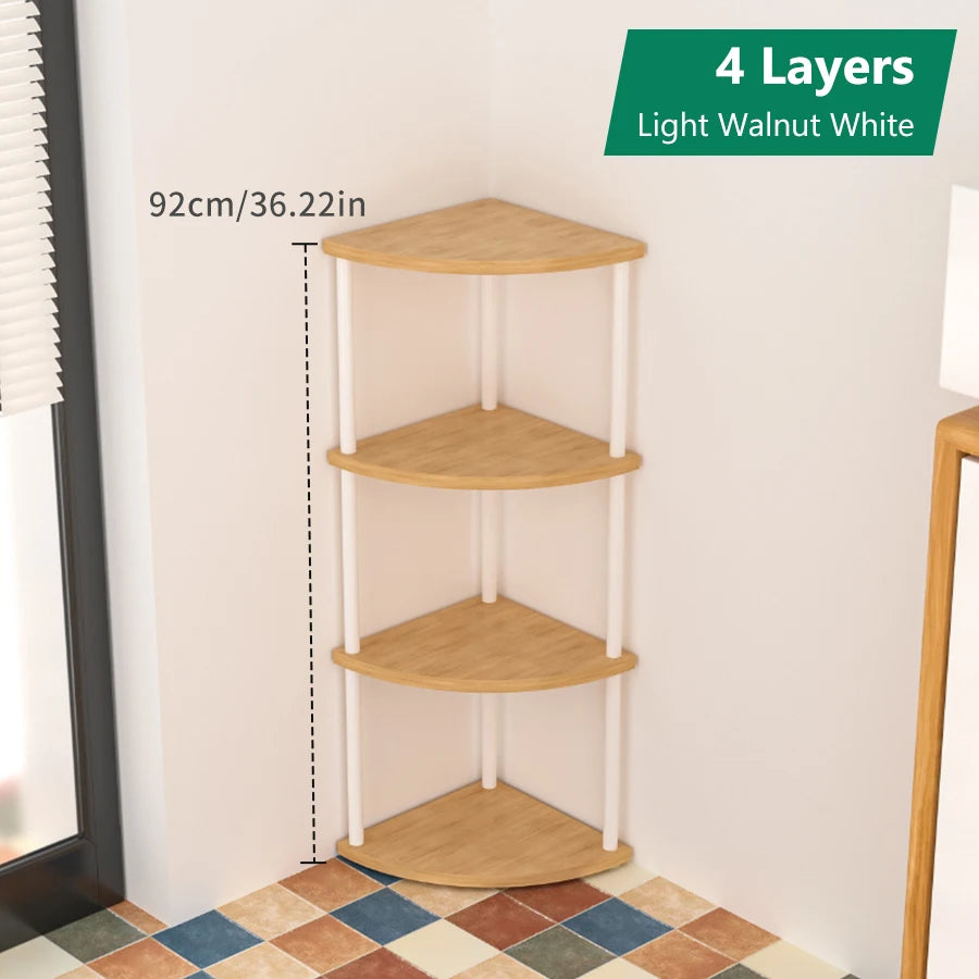 Wall Corner Shelf — Floating Storage Rack