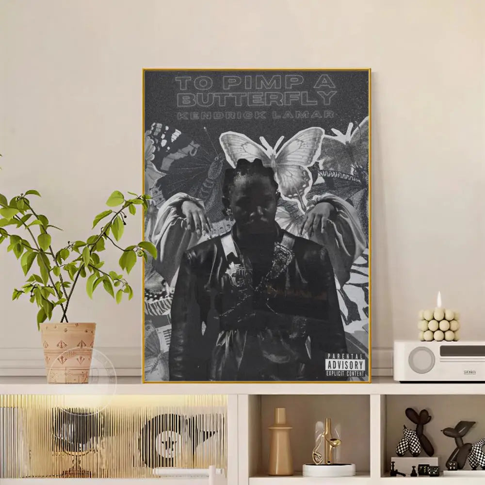 Kendrick Lamar Poster — Aesthetic Music Wall Art
