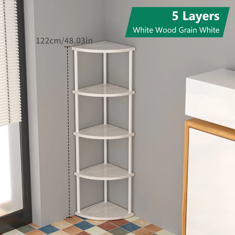 Wall Corner Shelf — Floating Storage Rack
