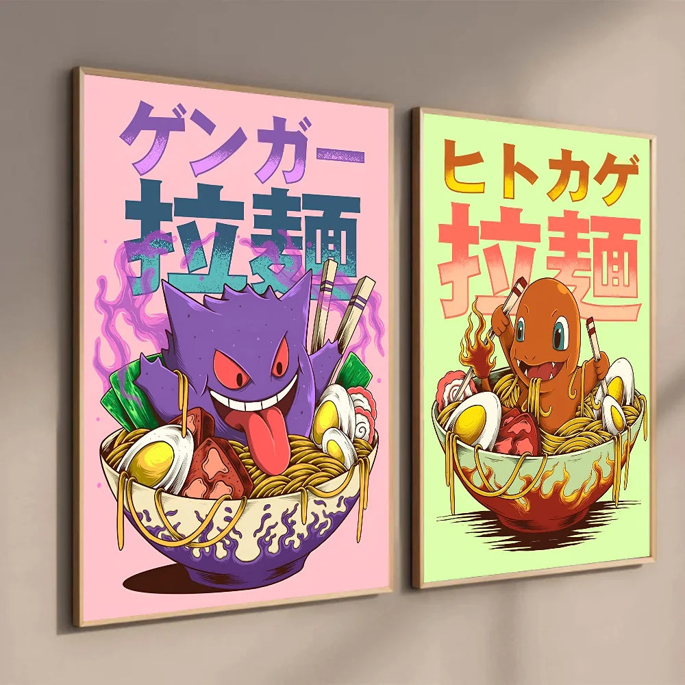 Pokémon Anime Poster — Aesthetic Room Decor