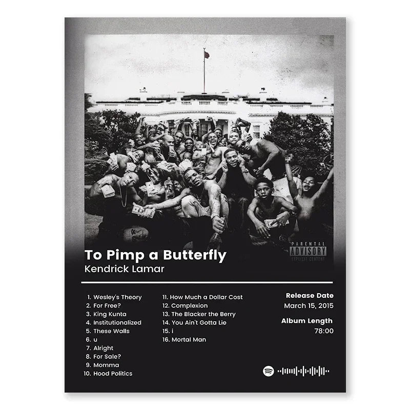Hip Hop Music Poster — Aesthetic Canvas Wall Art