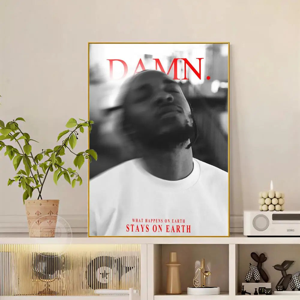 Kendrick Lamar Poster — Aesthetic Music Wall Art