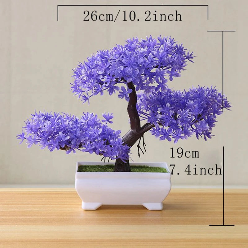 Artificial Bonsai Tree — Aesthetic Desk Plant Decor