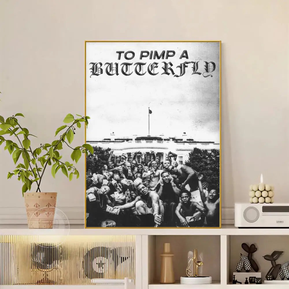 Kendrick Lamar Poster — Aesthetic Music Wall Art