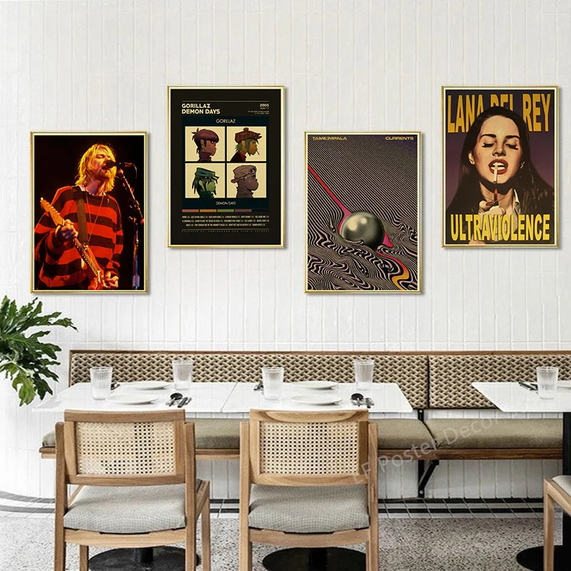 Indie Music Poster — Aesthetic Wall Art Print