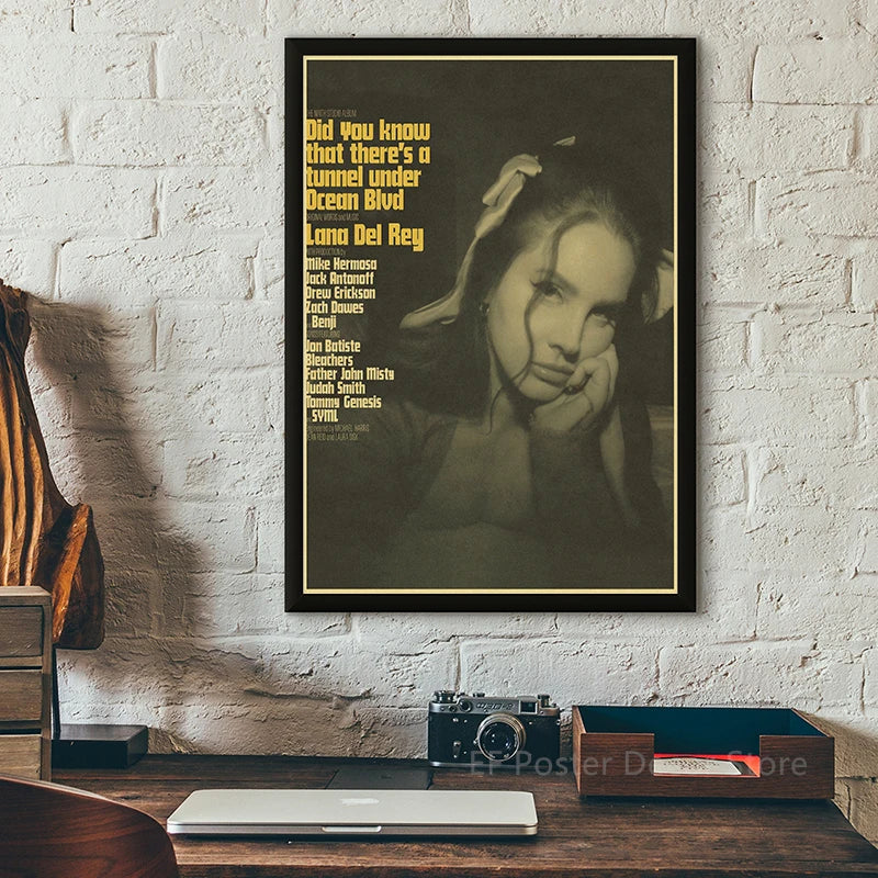 Indie Music Poster — Aesthetic Wall Art Print