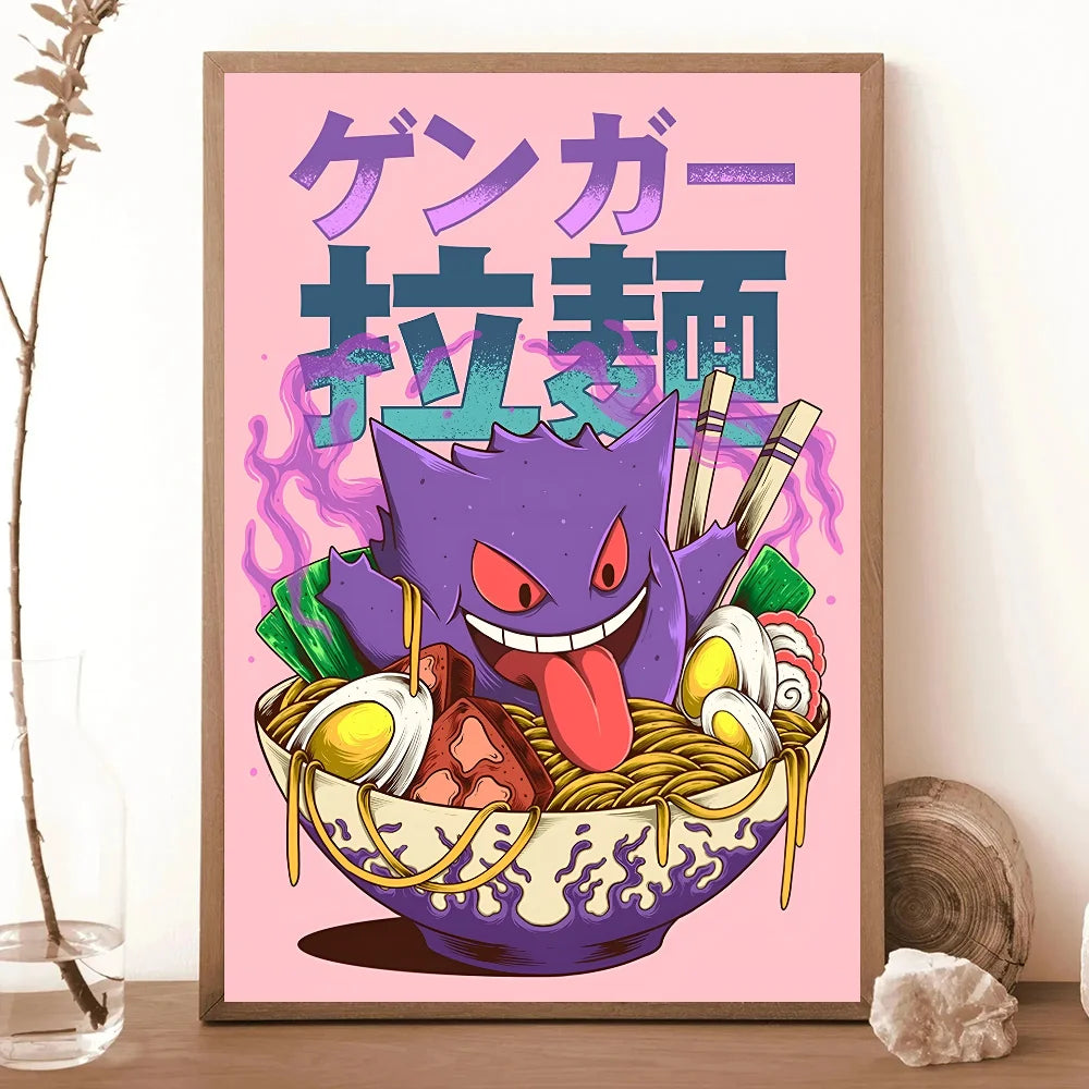 Pokémon Anime Poster — Aesthetic Room Decor