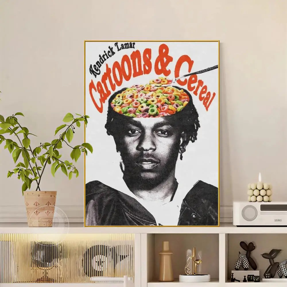 Kendrick Lamar Poster — Aesthetic Music Wall Art