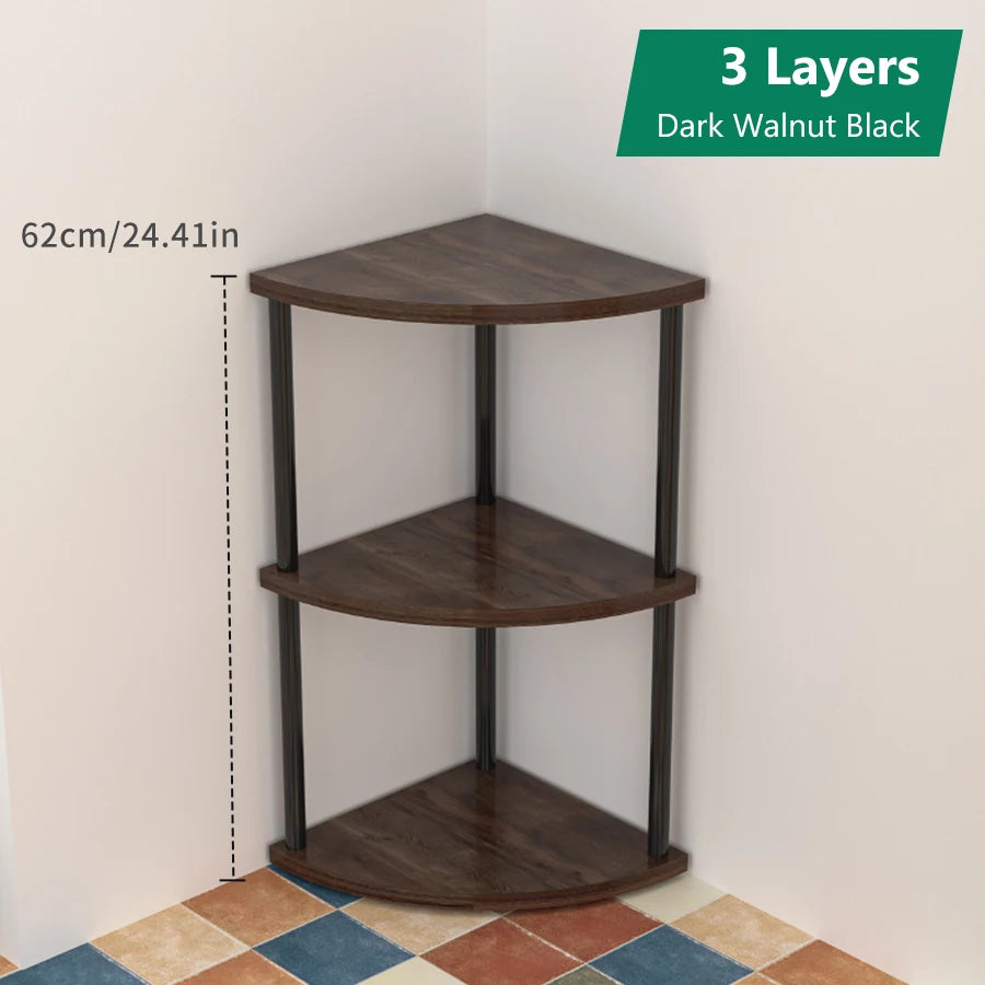 Wall Corner Shelf — Floating Storage Rack