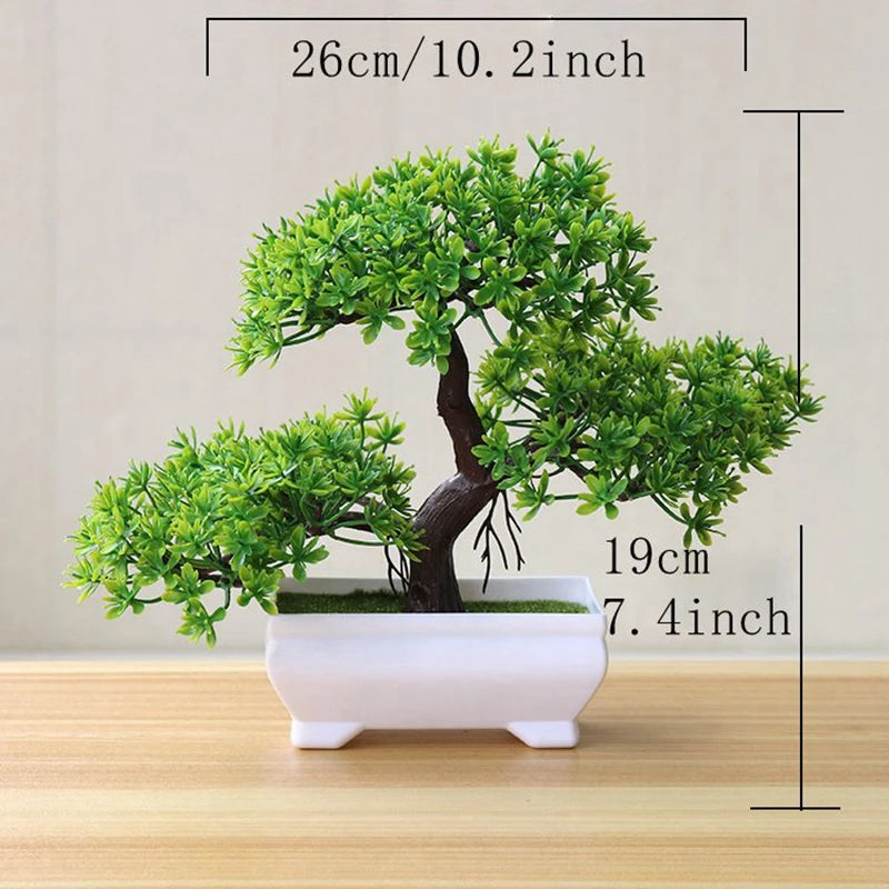 Artificial Bonsai Tree — Aesthetic Desk Plant Decor