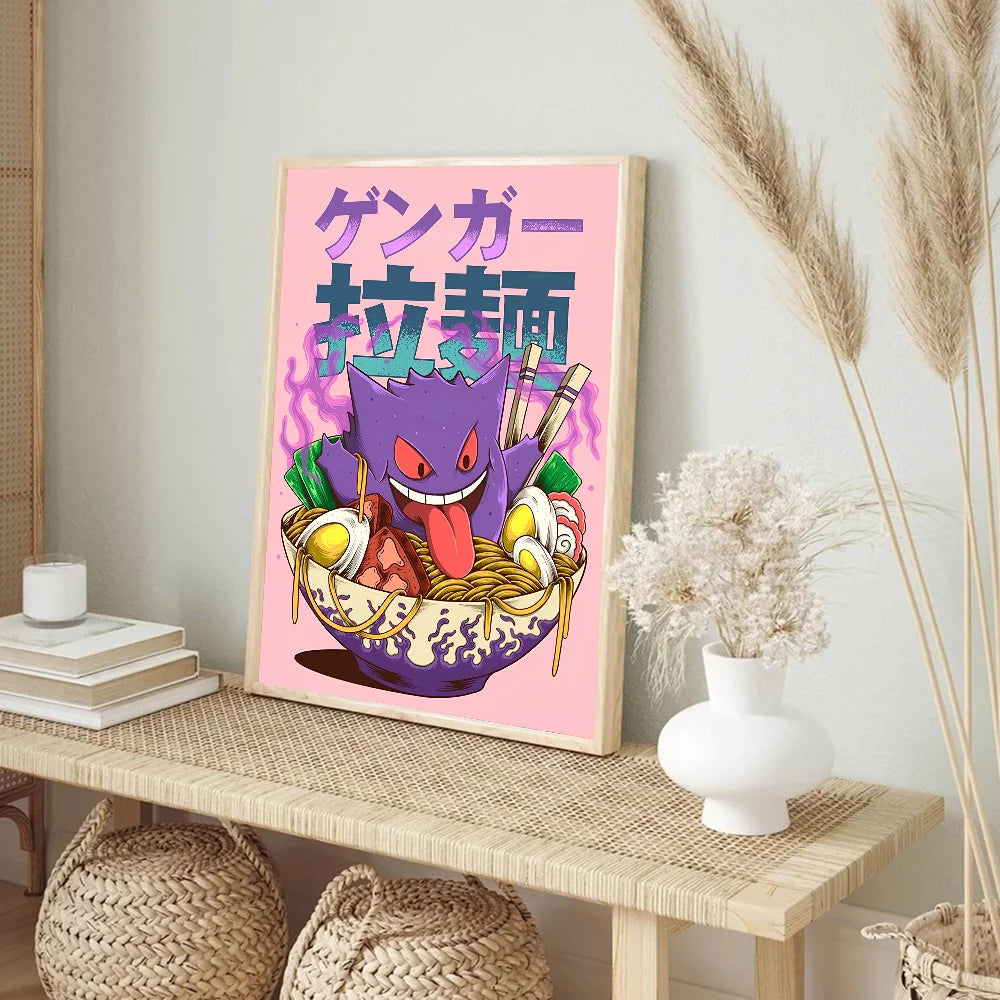 Pokémon Anime Poster — Aesthetic Room Decor