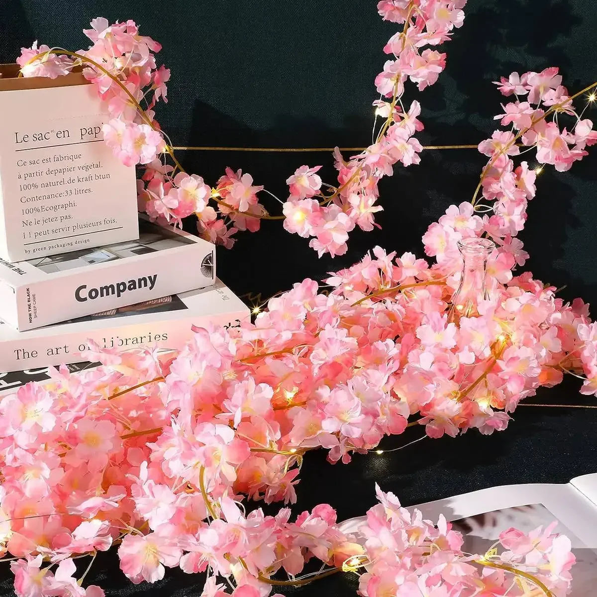 Cherry Blossom Fairy String Lights — 2M