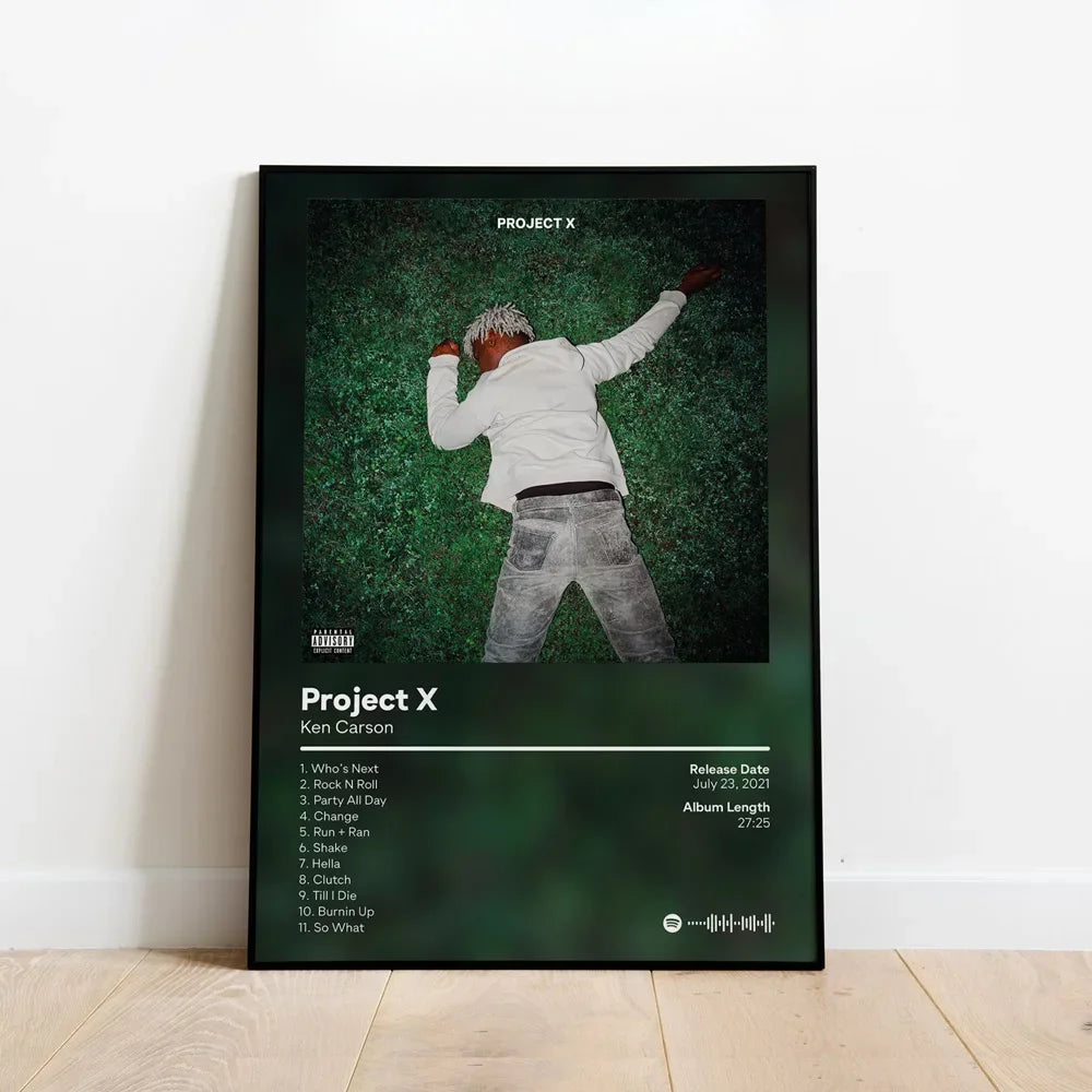 Ken Carson Poster — A Great Chaos Album Art Print