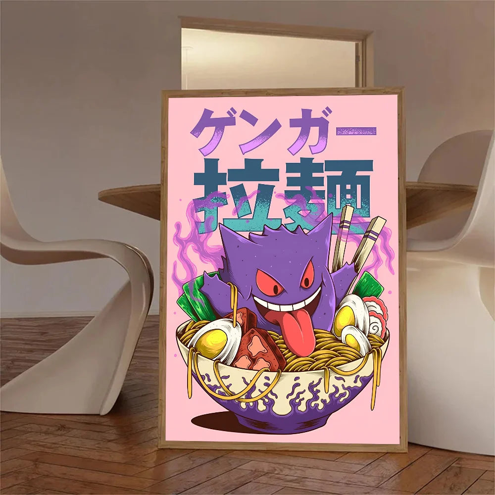 Pokémon Anime Poster — Aesthetic Room Decor
