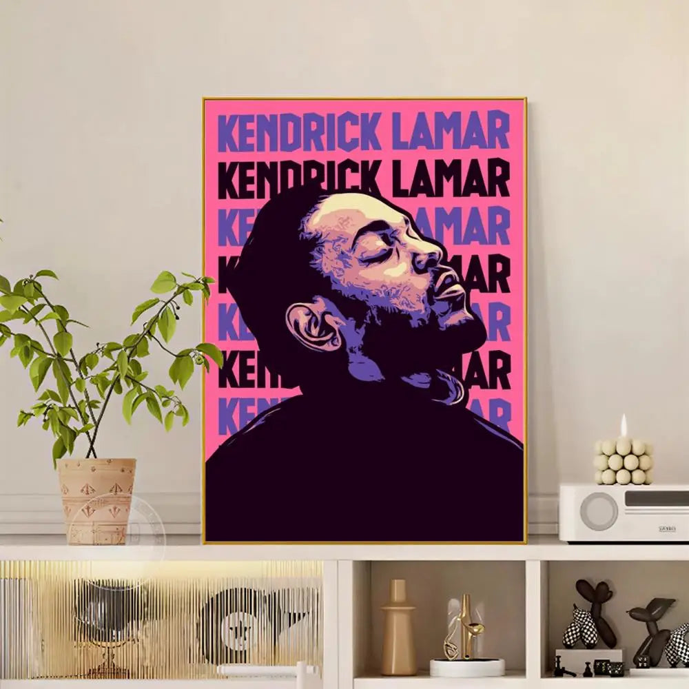 Kendrick Lamar Poster — Aesthetic Music Wall Art