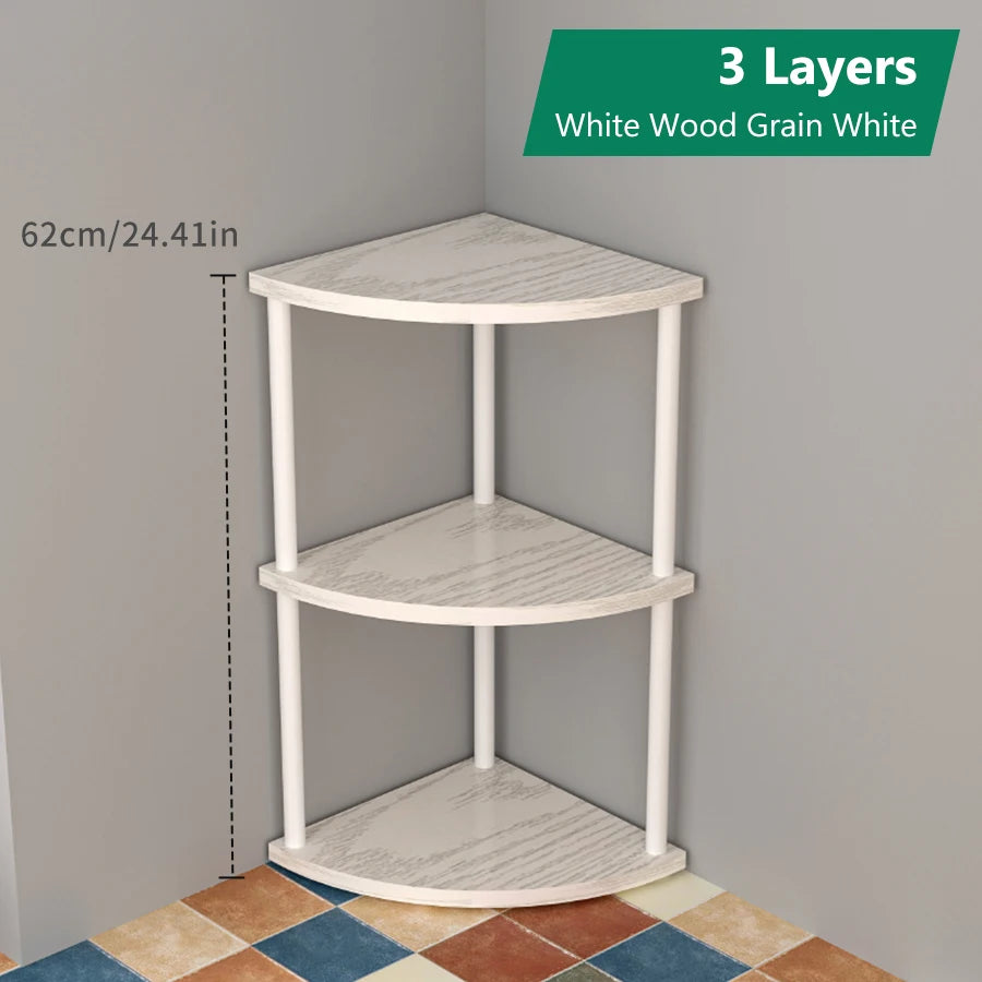 Wall Corner Shelf — Floating Storage Rack