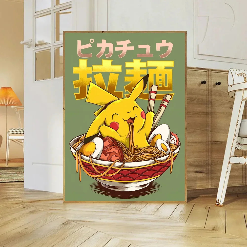 Pokémon Anime Poster — Aesthetic Room Decor