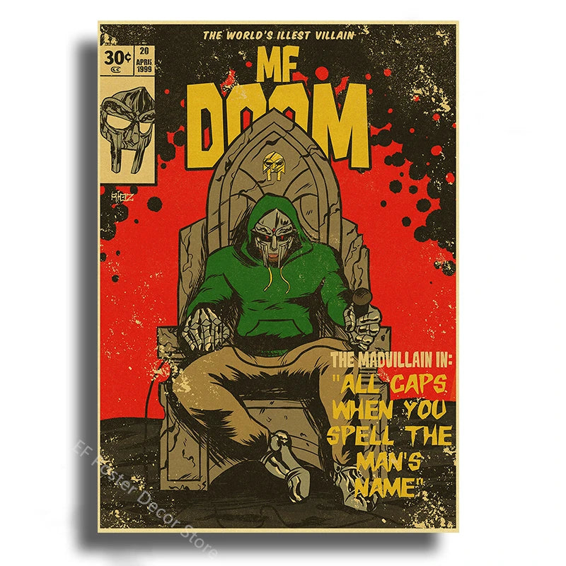 Indie Music Poster — Aesthetic Wall Art Print