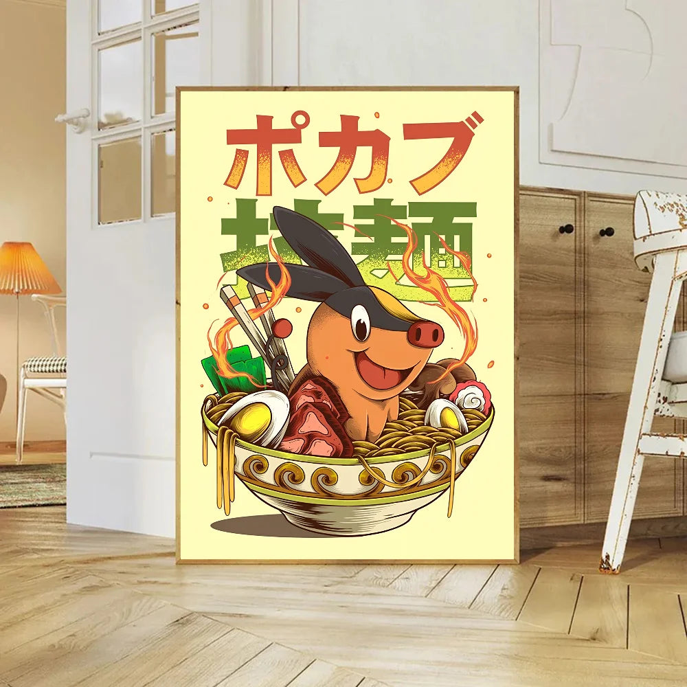 Pokémon Anime Poster — Aesthetic Room Decor