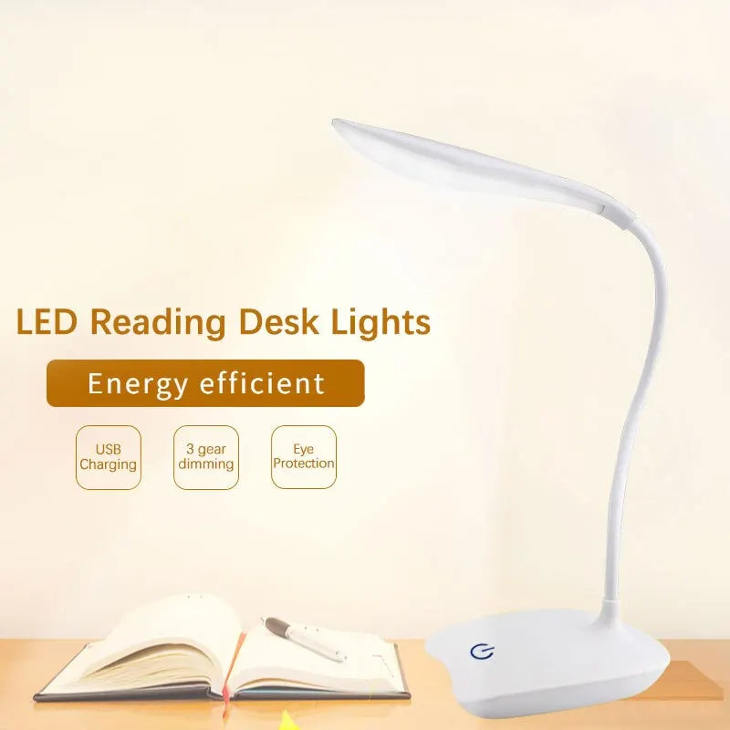 LED Desk Lamp — Modern Home Office Light