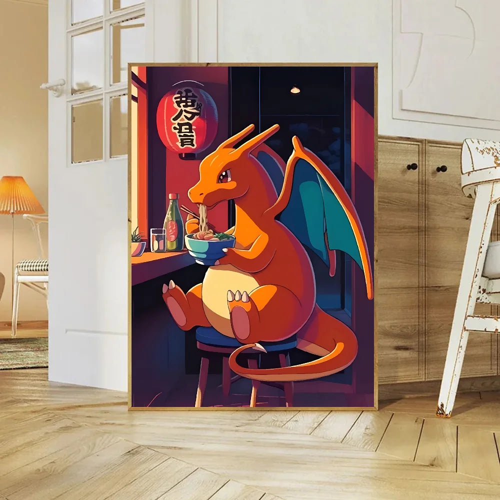 Pokémon Anime Poster — Aesthetic Room Decor