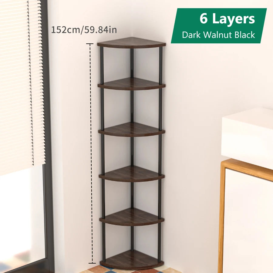 Wall Corner Shelf — Floating Storage Rack