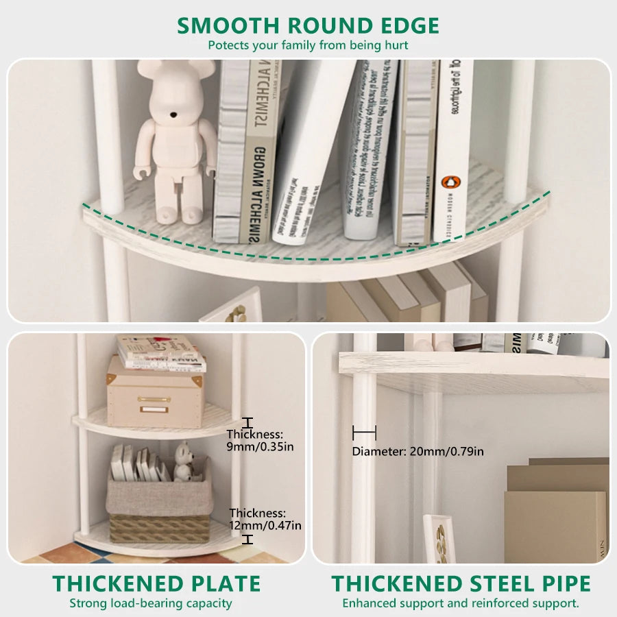 Wall Corner Shelf — Floating Storage Rack