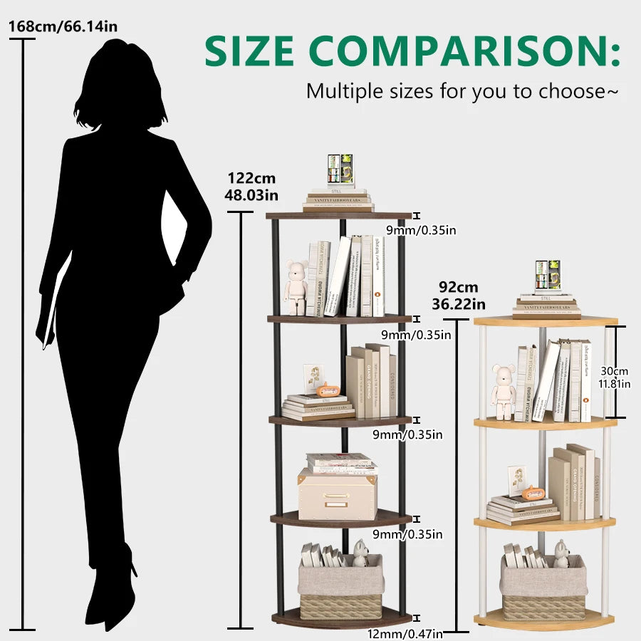 Wall Corner Shelf — Floating Storage Rack
