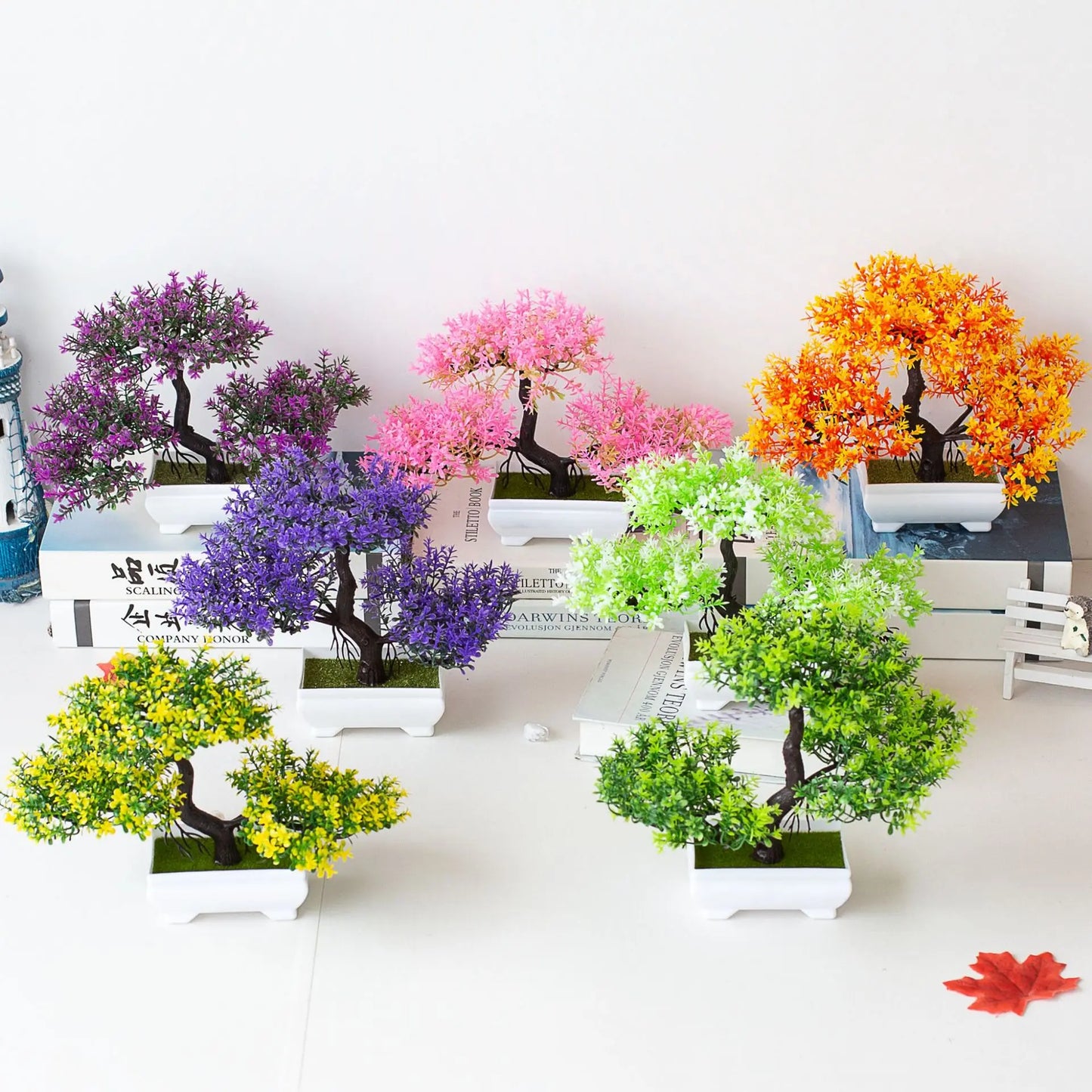 Artificial Bonsai Tree — Aesthetic Desk Plant Decor