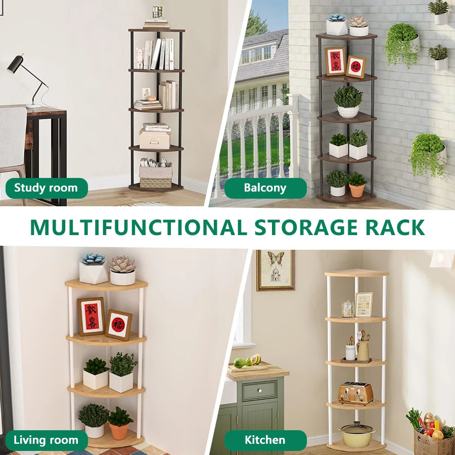 Wall Corner Shelf — Floating Storage Rack
