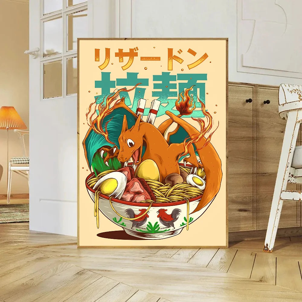Pokémon Anime Poster — Aesthetic Room Decor
