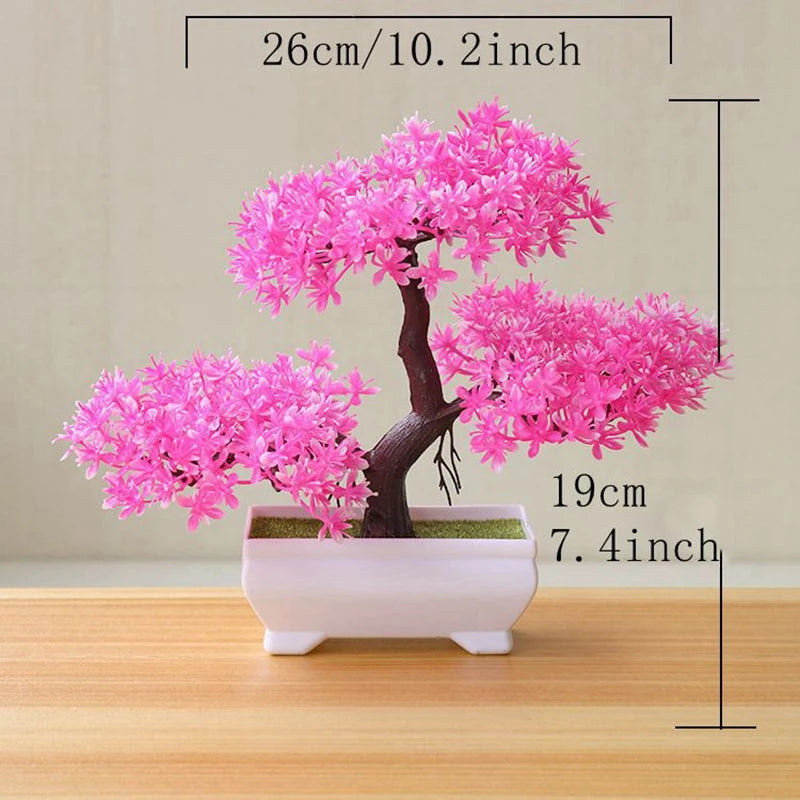 Artificial Bonsai Tree — Aesthetic Desk Plant Decor